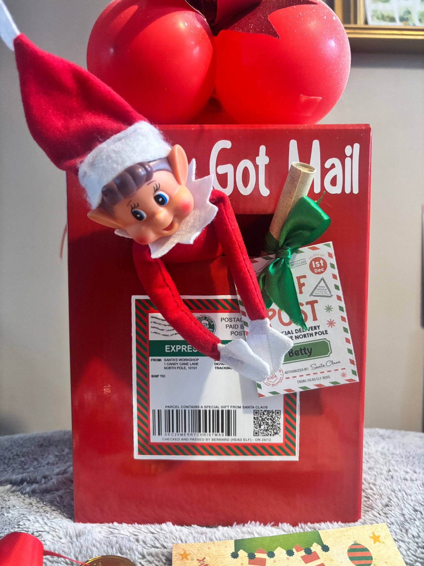 Elf Arrival Post Box (Deposit)