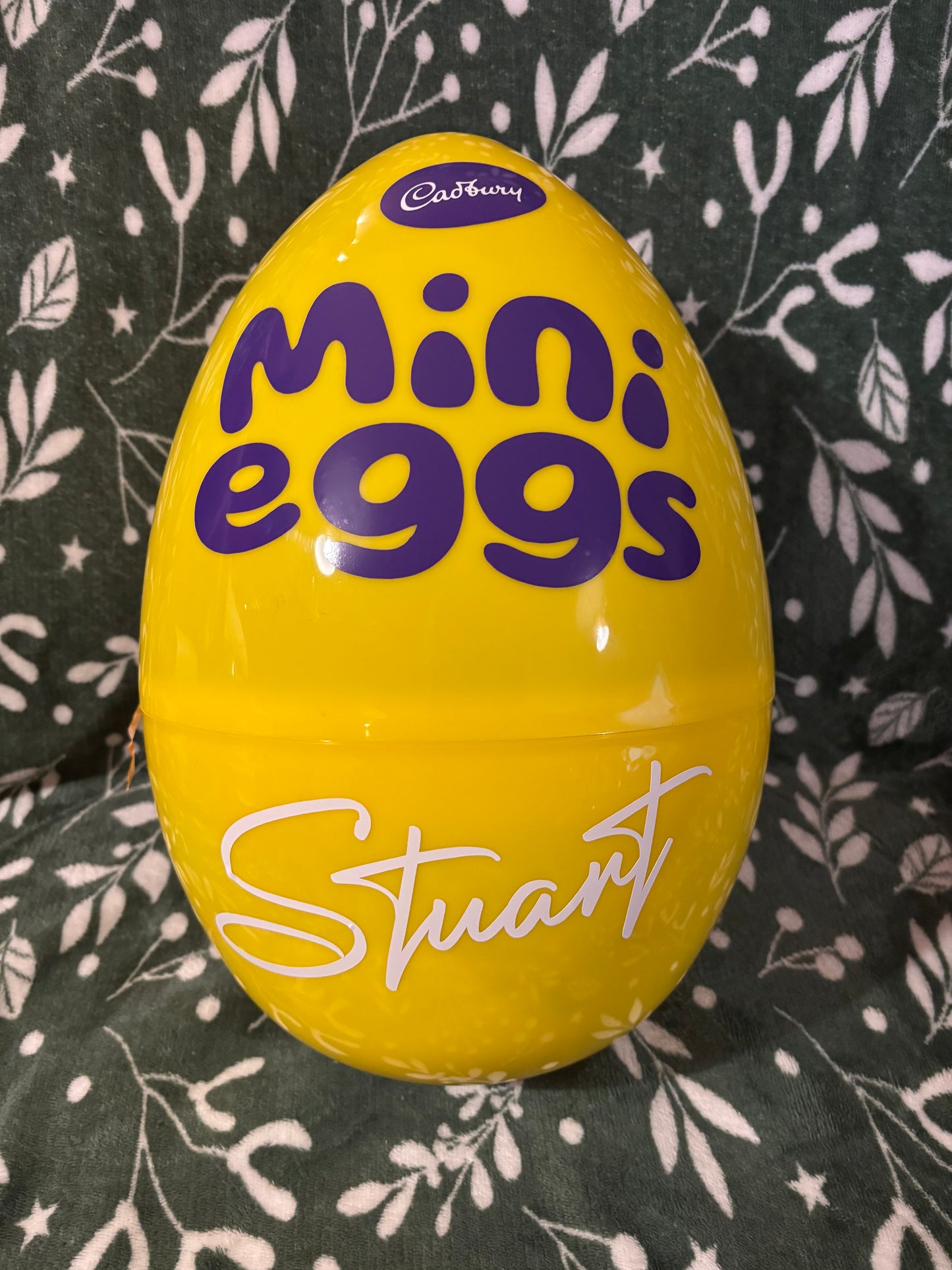 14" Yellow Egg EMPTY