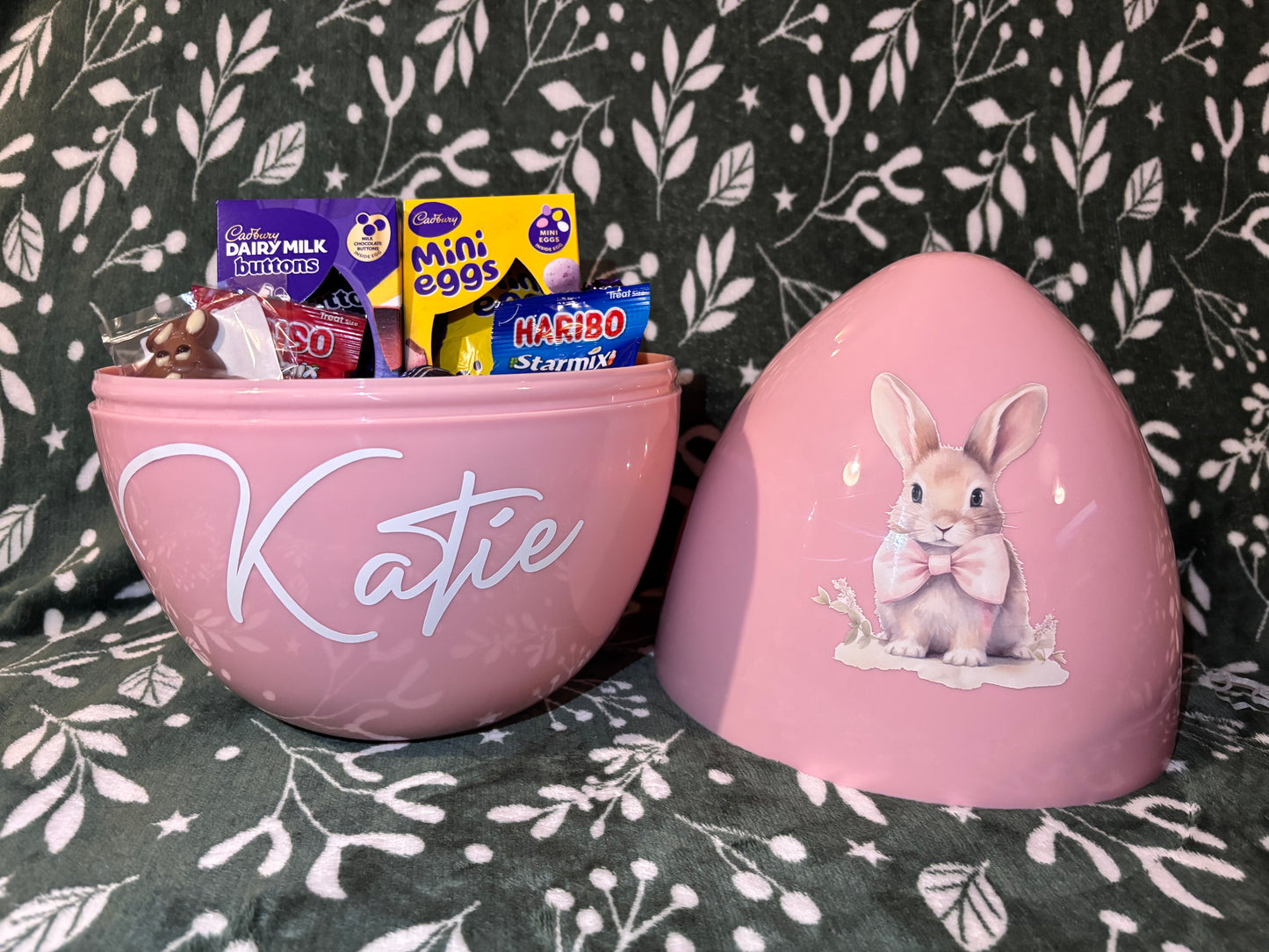 14" Pink Egg WITH CHOCOLATE