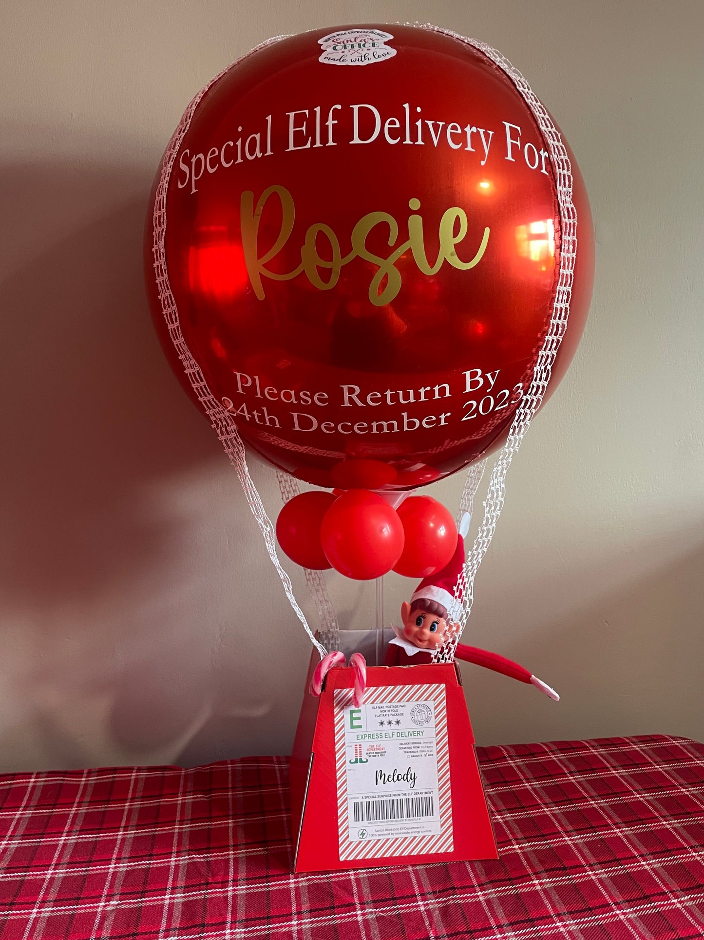 Hot Air Balloon (Deposit)