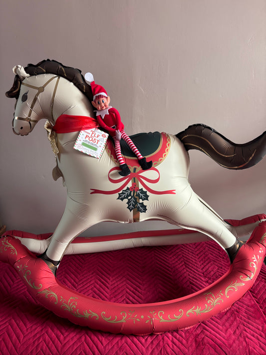 Elf Rocking Horse (Deposit)