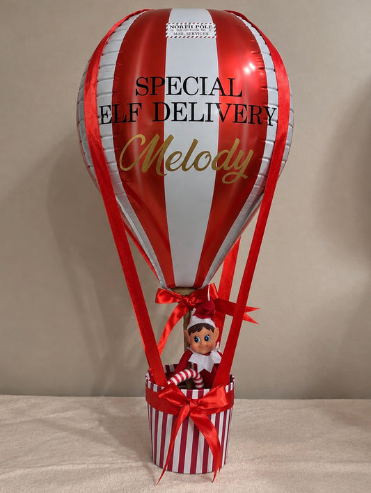Candy Cane Hot Air Balloon