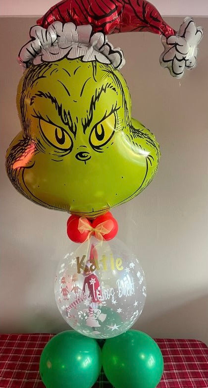 Elf In Grinch Balloon (Deposit)