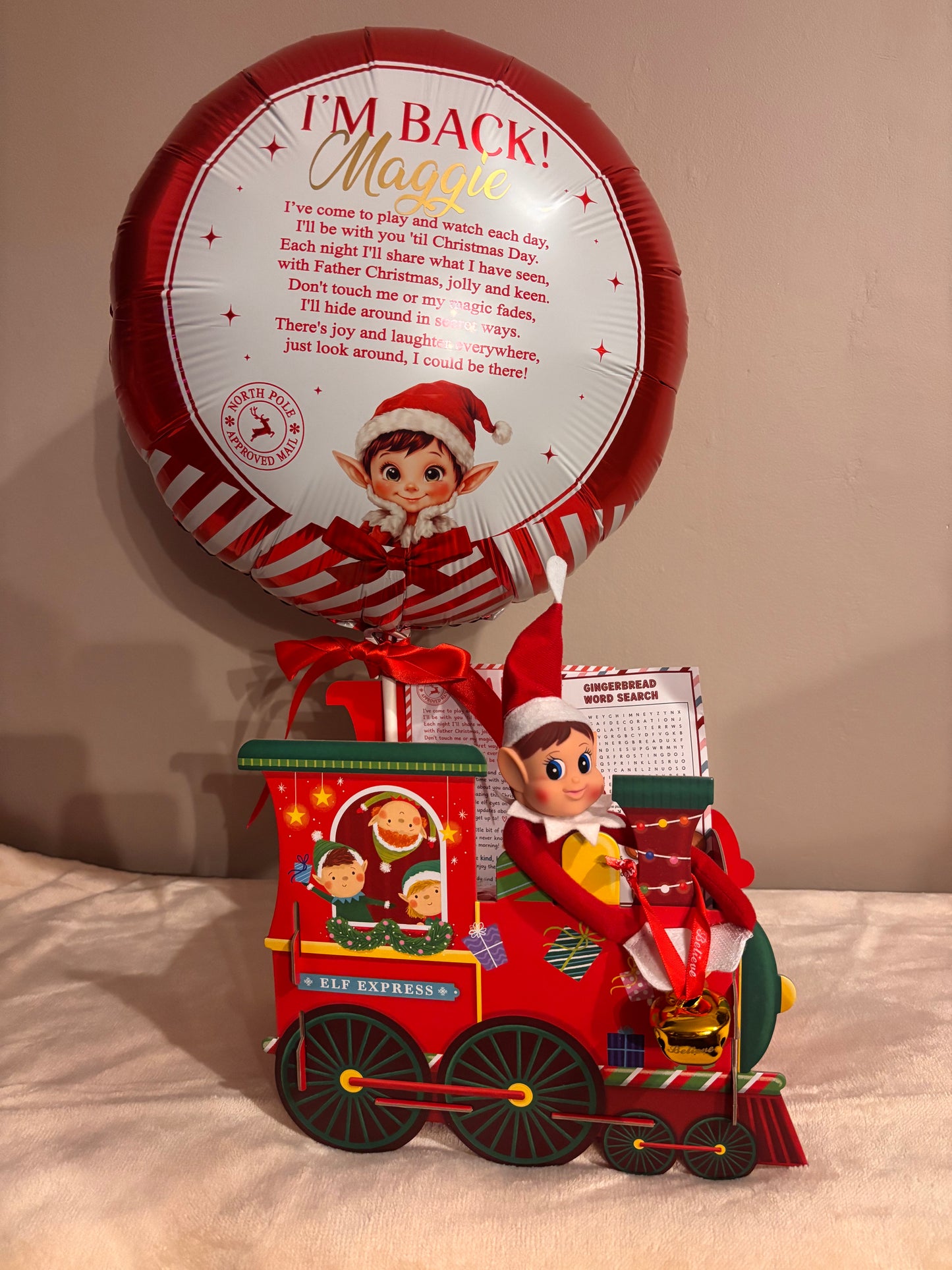 Elf Arrival Train