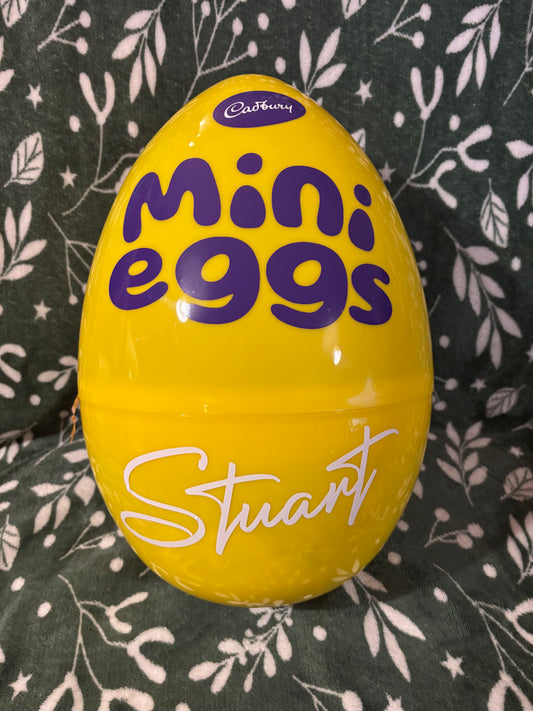 14" Yellow Egg EMPTY