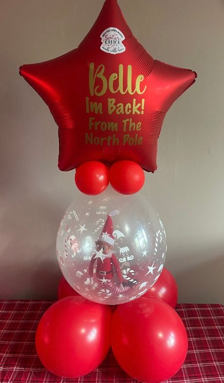 Star Balloon with Elf (Deposit)